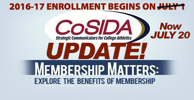 UPDATE! 2016-17 Membership Renewal Now Starts July 20: Group Memberships Are NEW Option For Upcoming Year